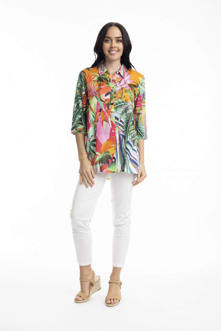 Digital Collared Shirt - Rio