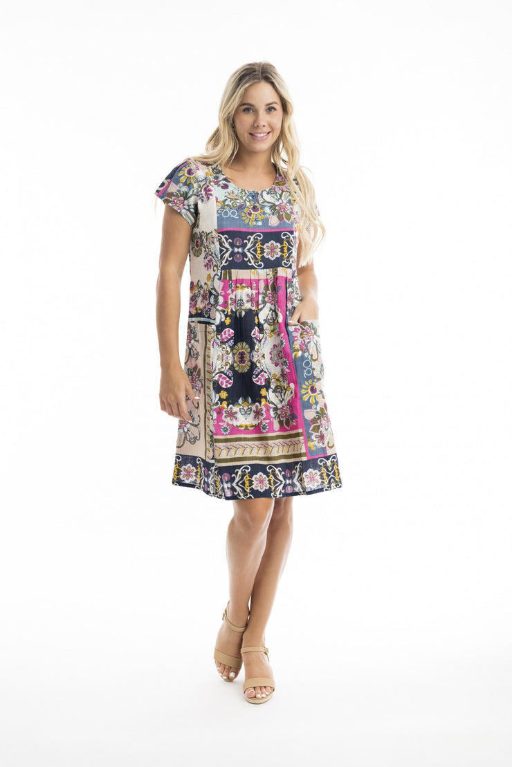 Sotavento Bib Dress Orientique