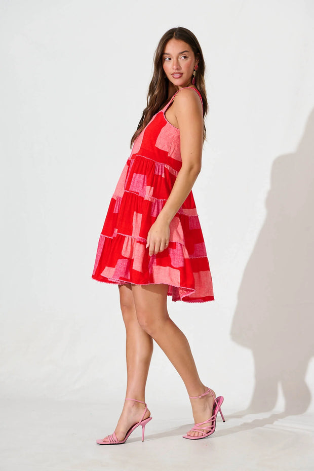 Red Rose Sundress