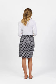 Lightweight Skirt Arlo Navy Vassalli