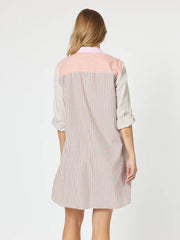 Summer Stripe Shirt Papaya Threadz