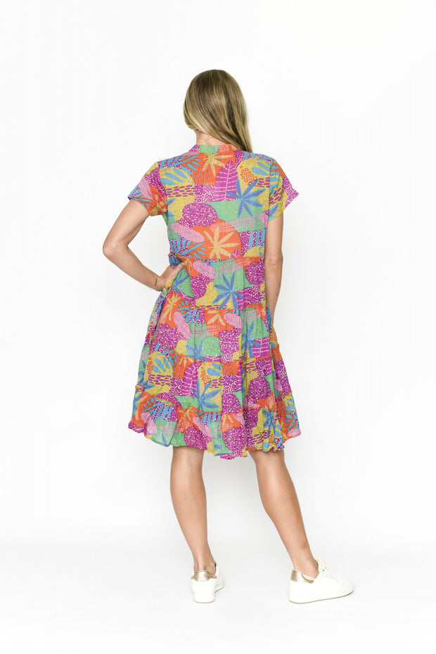 Marta Frill Neck Dress - Verdura 2