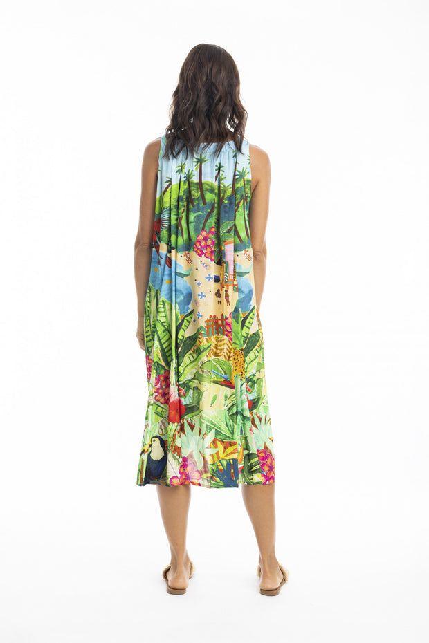 Skye Ruched Dress Escape