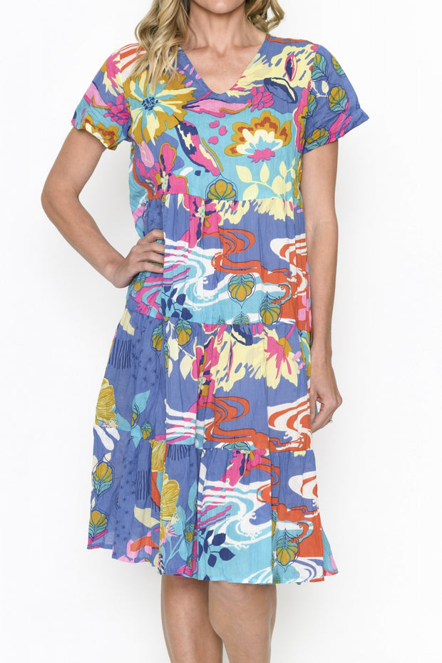 Thalia Tiered Dress - Oriental 2 One Summer