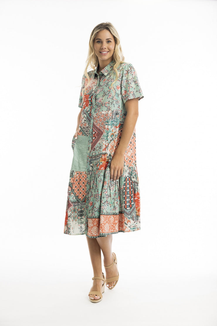 Ishigaki Midi Dress - Print