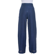 French Linen Pants Navy Vera May Philosophie