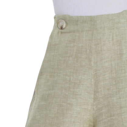 French Linen Pants Sage Vera May Philosophie