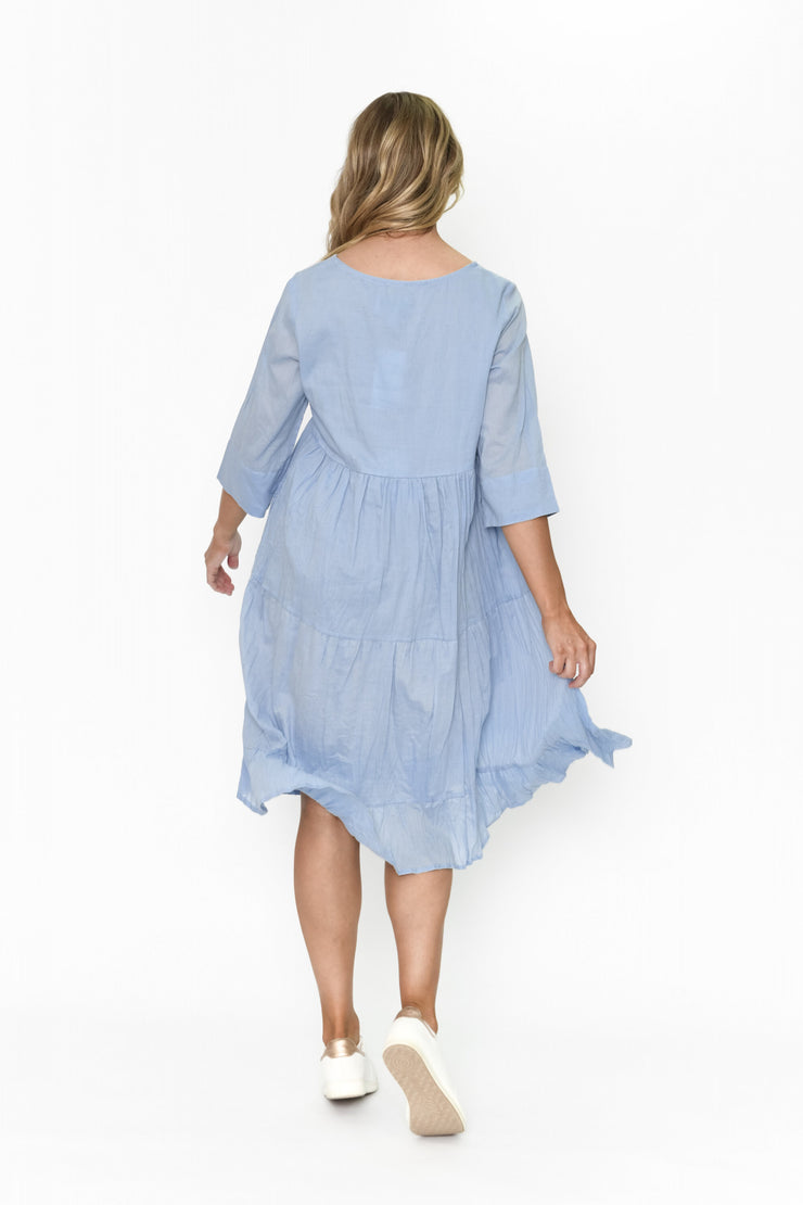 Amber Dress Chambray One Summer