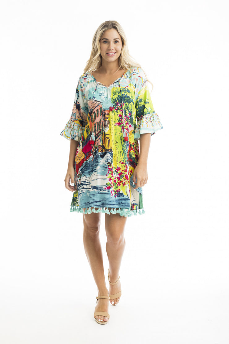 Bellagio Tassel Dress Orientique