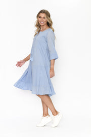 Amber Dress Chambray One Summer