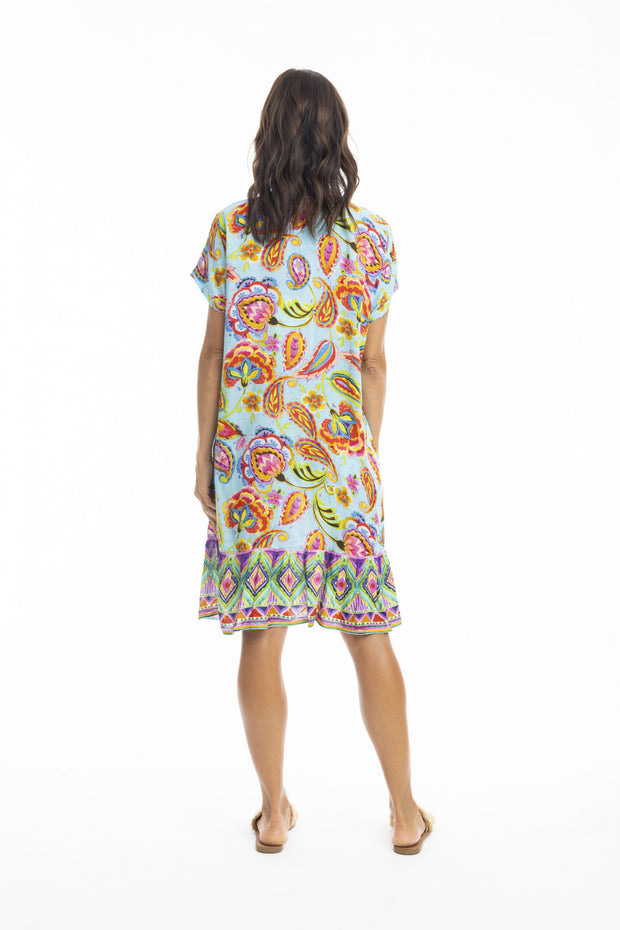 Gabriella Shift Dress Escape by OQ