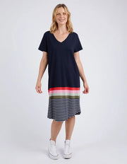 Terra Tee Dress Navy Elm 