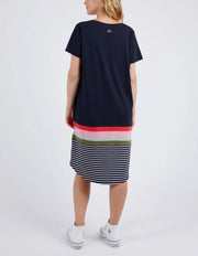 Terra Tee Dress Navy Elm 