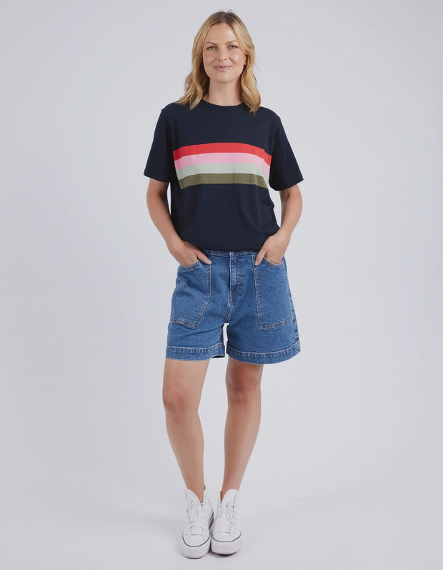 Terra Tee Navy Elm