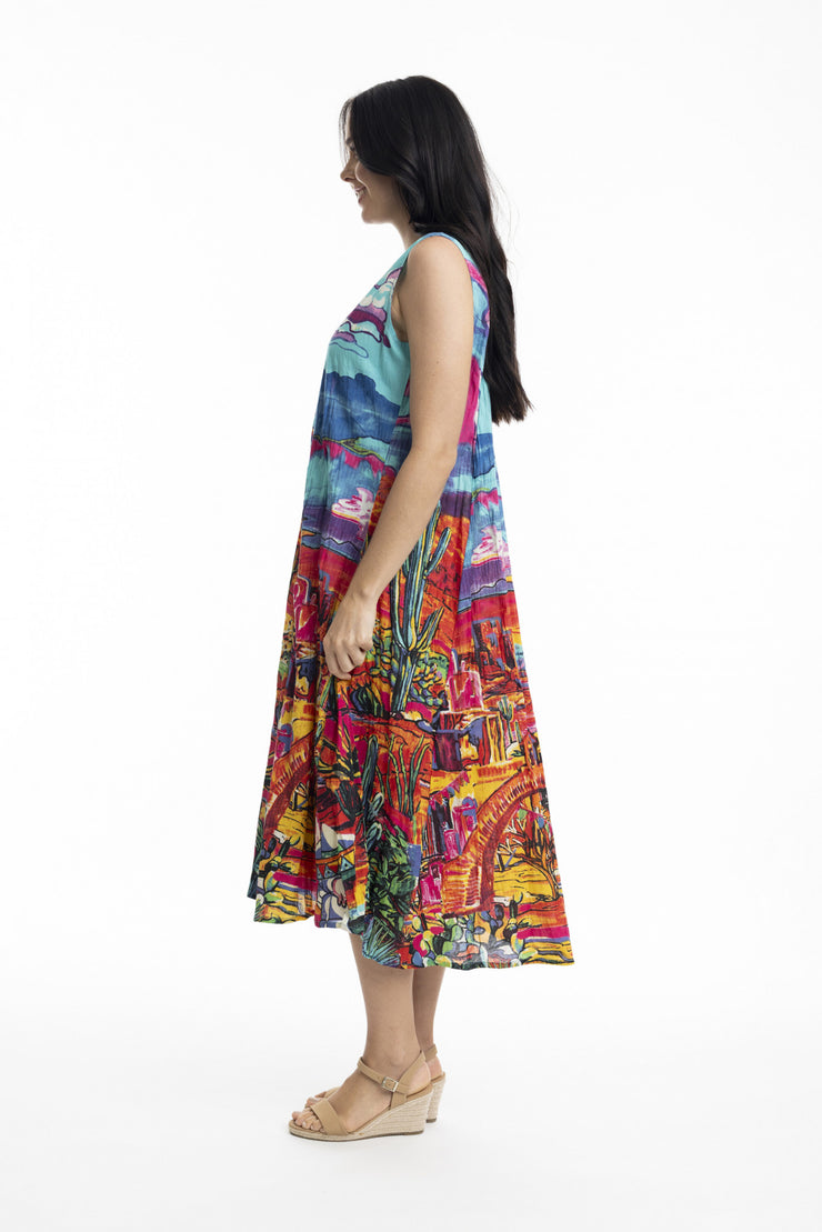 Ocampo S/L Dress - Print