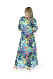 Melina Maxi Dress - Jungle Pop 2