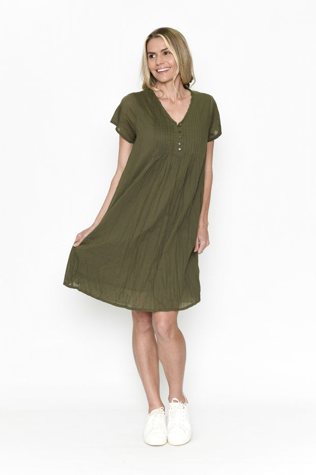 Taylor Dress Khaki One Summer