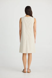 Jordanna Dress - Natural/Black