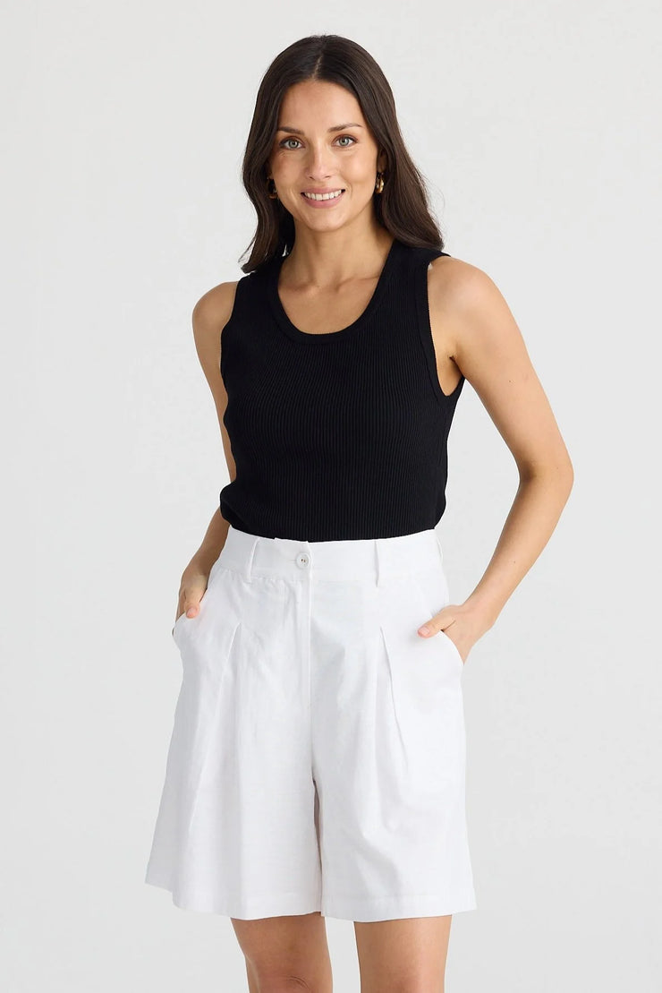 Eden Shorts White Brave & True