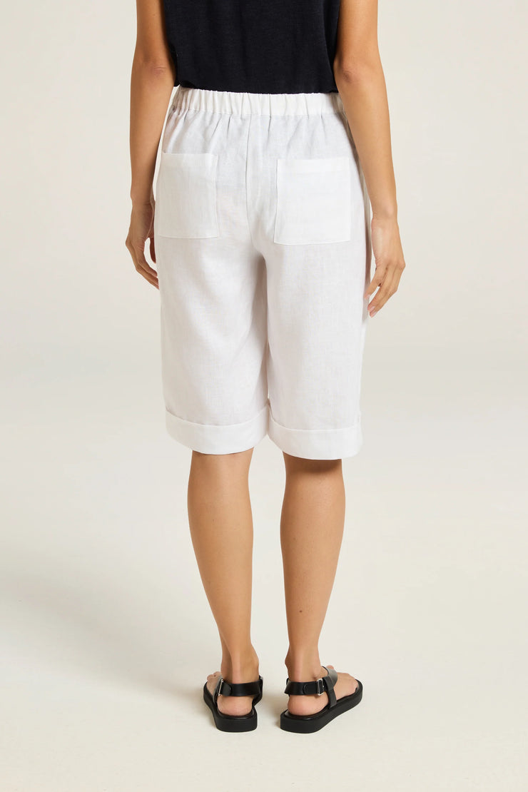 Bermuda Shorts - White