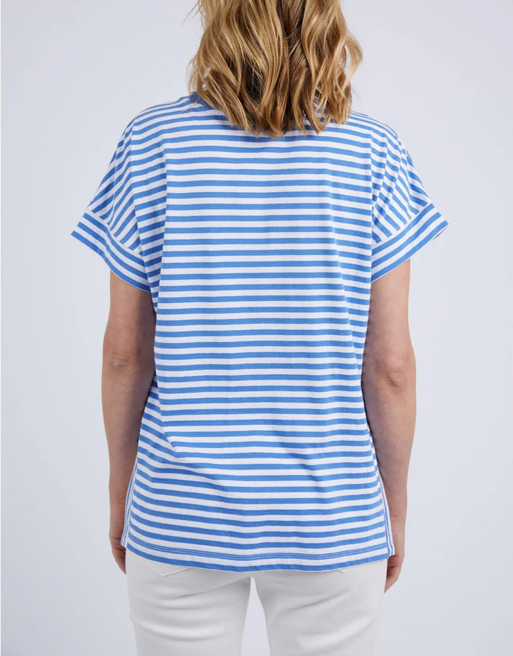 Yara Stripe S/S Tee Elm 