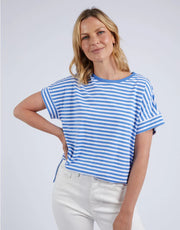 Yara Stripe S/S Tee Elm 