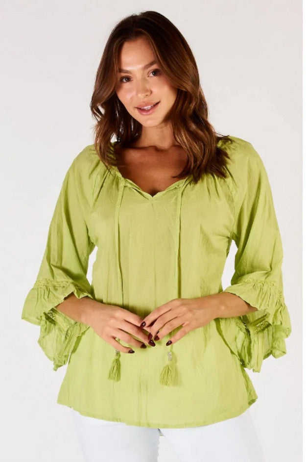 Lula-Life-Chloe-Cotton-Top-Lime