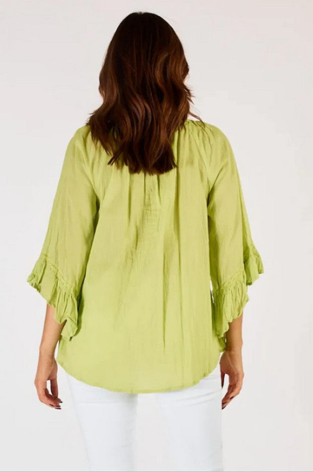 Lula-Life-Chloe-Cotton-Top-Lime