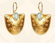 Melanie-Woods-Euro-Gold-Gemstone-Earrings