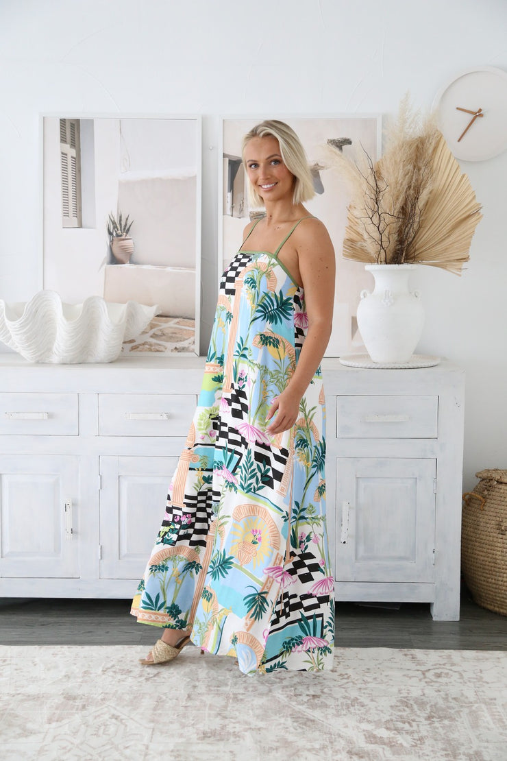 Maxi Dress Pillarade Shareen