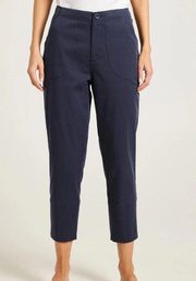 Yarra Trail Crop Pants Navy