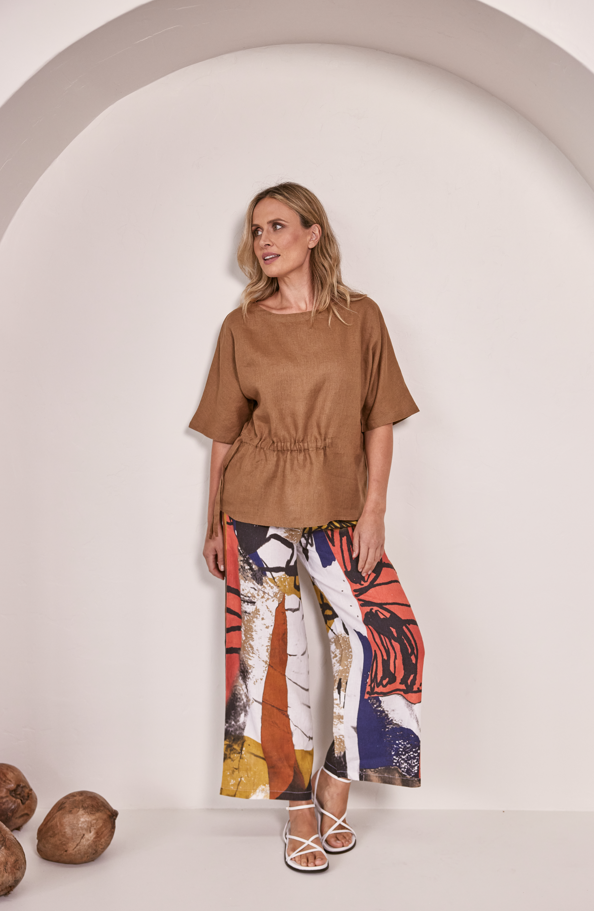 Kabuki Linen Palazzo Pants SeeSaw