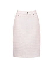 Lightweight Skirt Pink Gingham Vassalli