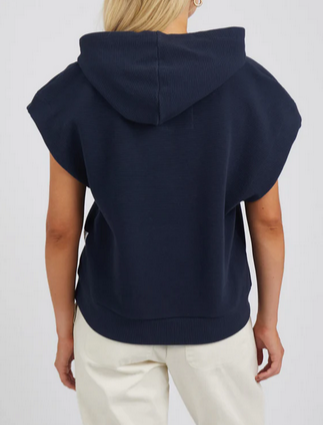 Dana Sleeveless Hoodie Navy Elm 