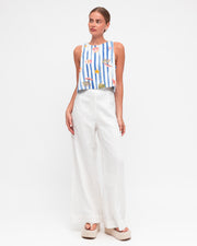 Esme Top Blue Stripe White Closet 