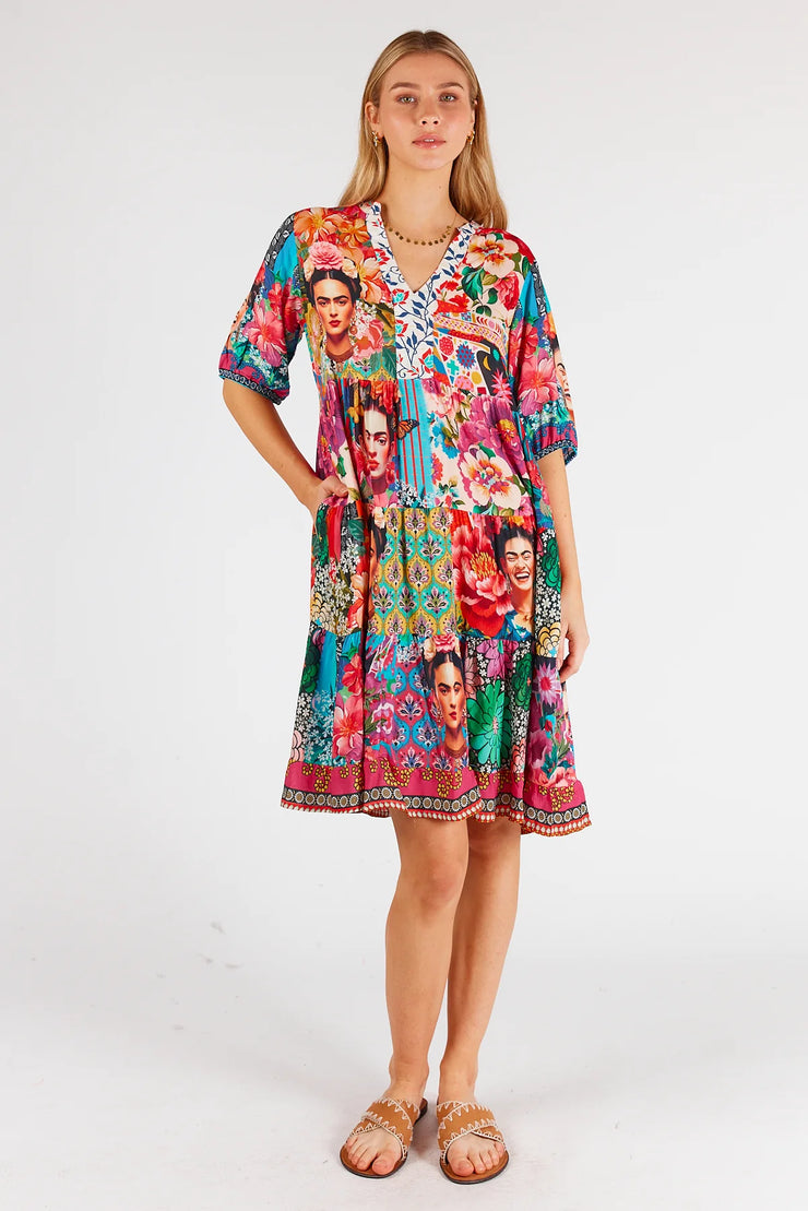 Frida Tiered Dress Lula Life