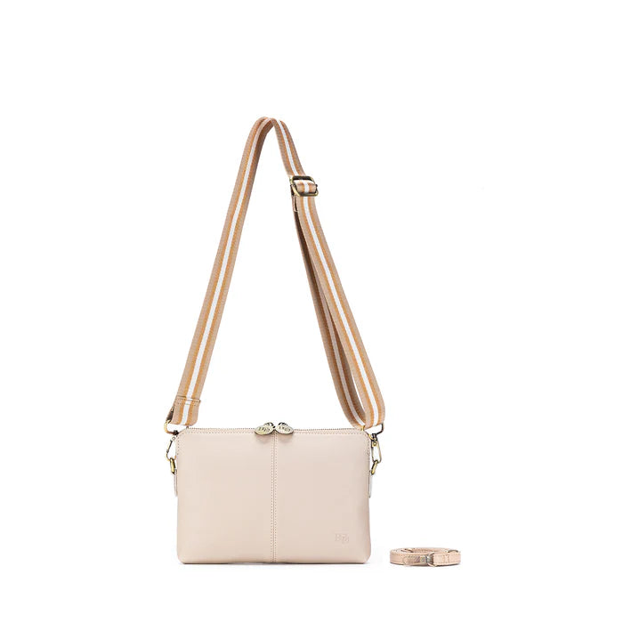 Black Cavier Kiara Oatmeal Cross body Bag