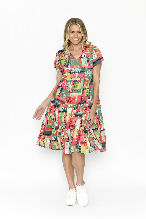 Thalia Tiered Dress - PopPatch One Summer